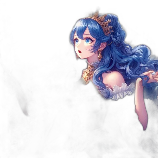 dress, crown, sword, weapon transparent PNG cut-out