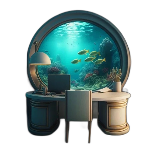 furniture, jewelry, 3d render, concept art transparent PNG cut-out