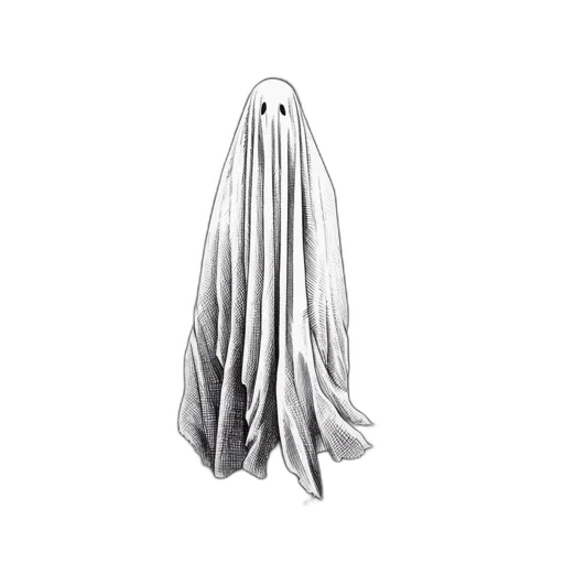 mask, dress, hair, creature transparent PNG cut-out
