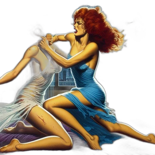 fantasy art, concept art, photorealistic, comic book art transparent PNG cut-out