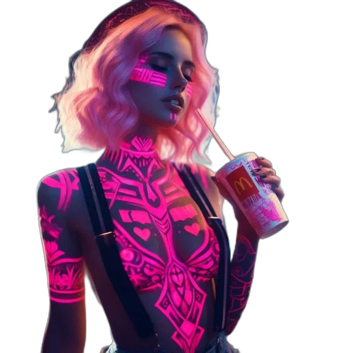 dress, jacket, face, jewelry transparent PNG cut-out