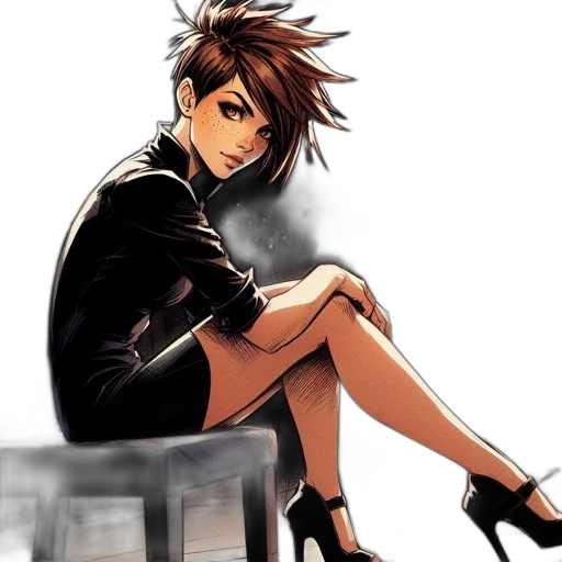 shoes, dress, concept art, comic book art transparent PNG cut-out