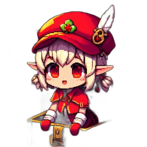 staff, weapon, dragon, hat transparent PNG cut-out