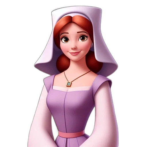dress, crown, staff, jewelry transparent PNG cut-out
