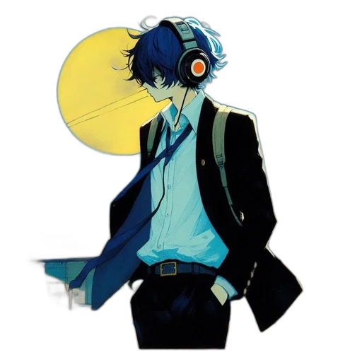 jacket, robot, staff, mask transparent PNG cut-out
