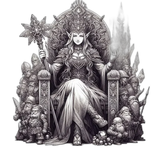 crown, jewelry, fantasy art, concept art transparent PNG cut-out
