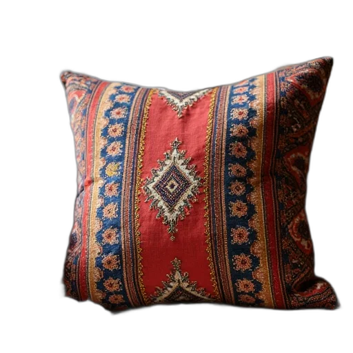 furniture, boho, style, pillow transparent PNG cut-out