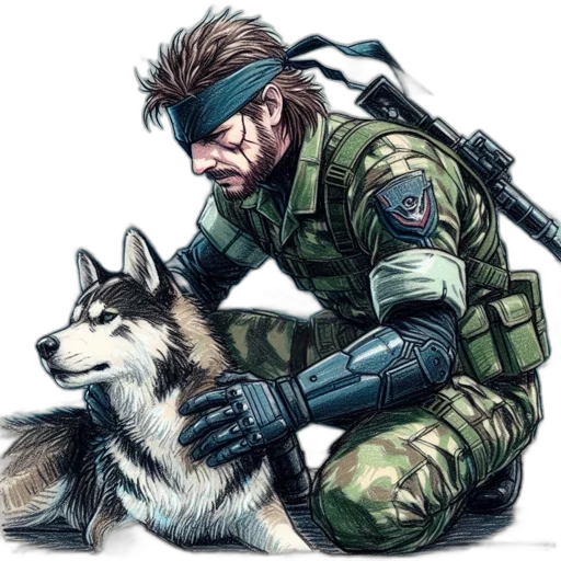 animal, weapon, concept art, comic book art transparent PNG cut-out
