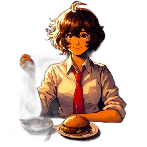 food, staff, face, creature transparent PNG cut-out