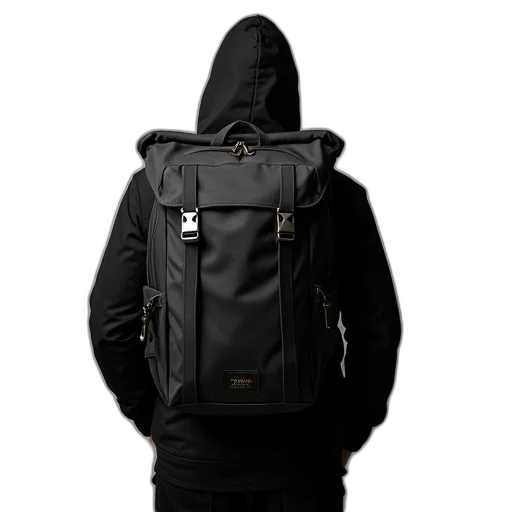 jacket, cyberpunk, 3d render, dark transparent PNG cut-out