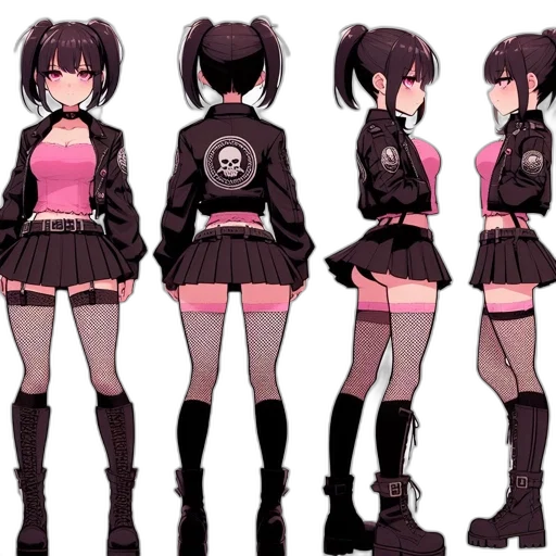 jacket, dress, concept art, anime transparent PNG cut-out