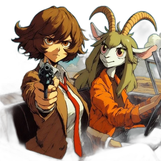 weapon, jacket, mask, staff transparent PNG cut-out