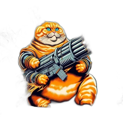 weapon, animal, pixel art, concept art transparent PNG cut-out