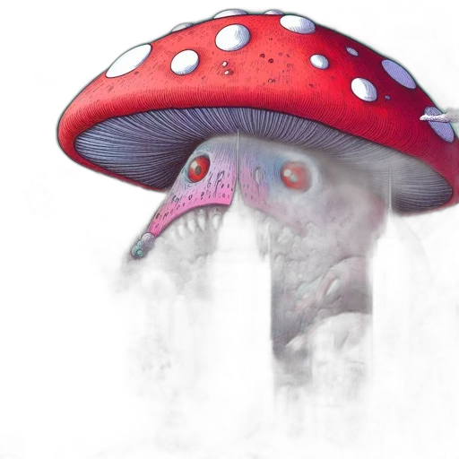 hat, umbrella, creature, mask transparent PNG cut-out