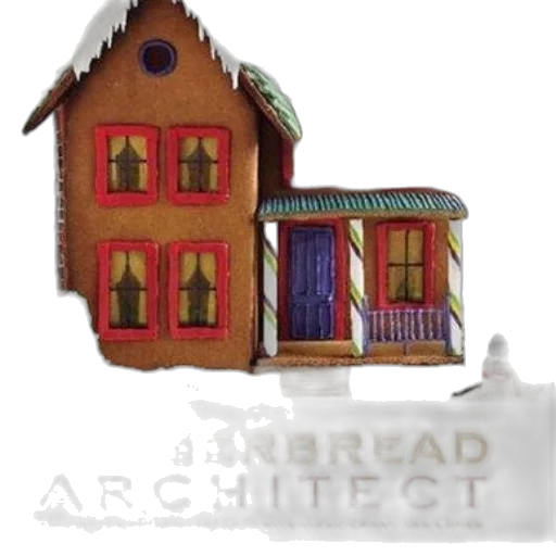 building, 3d render, concept art, snow transparent PNG cut-out