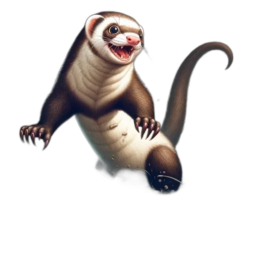 creature, animal, staff, concept art transparent PNG cut-out