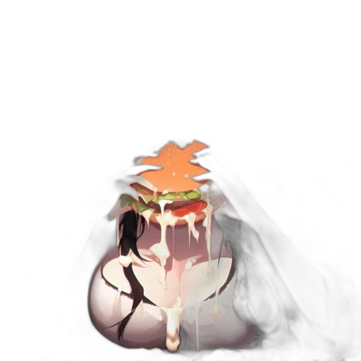 food, crown, mask, creature transparent PNG cut-out