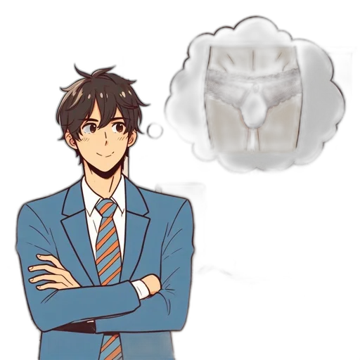 umbrella, jacket, mask, crown transparent PNG cut-out
