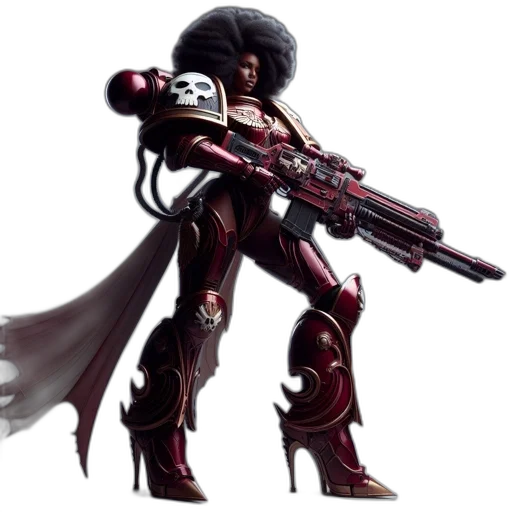 weapon, concept art, cyberpunk, fantasy art transparent PNG cut-out