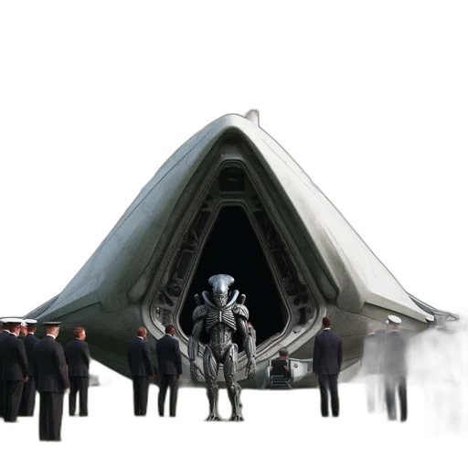 robot, jacket, staff, building transparent PNG cut-out