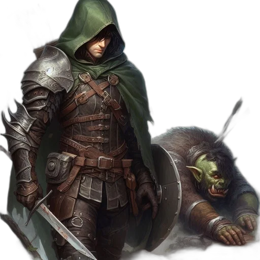 sword, staff, weapon, fantasy art transparent PNG cut-out