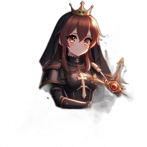 crown, weapon, sword, staff transparent PNG cut-out