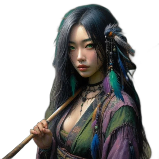 staff, dragon, face, sword transparent PNG cut-out