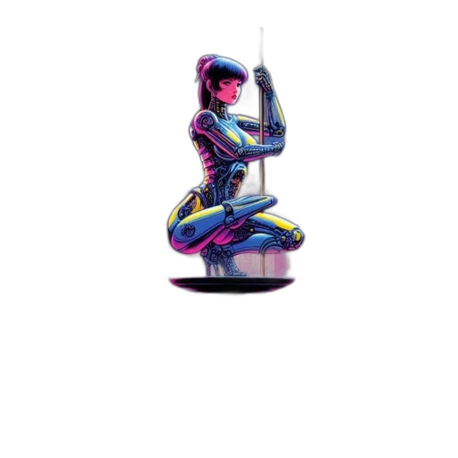 jewelry, robot, staff, dress transparent PNG cut-out