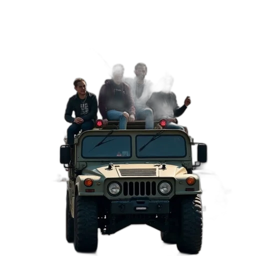 car, weapon, animal, staff transparent PNG cut-out