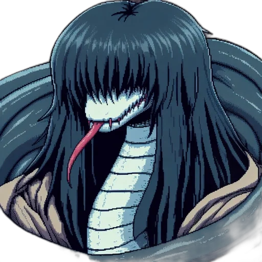 hair, mask, creature, dragon transparent PNG cut-out