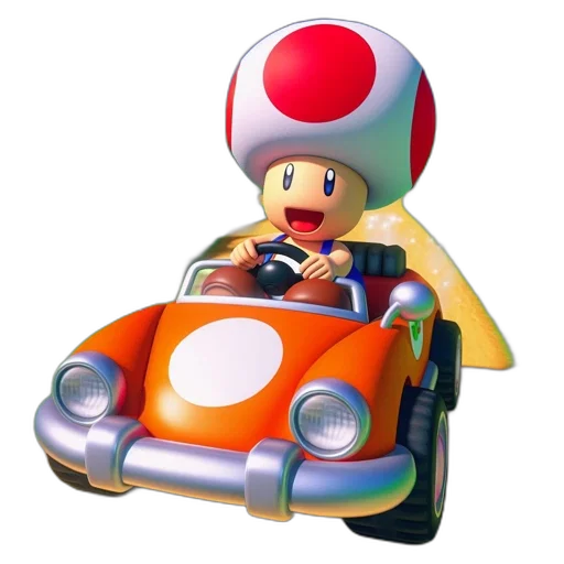 car, hat, 3d render, concept art transparent PNG cut-out
