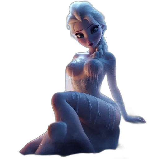 dress, creature, robot, face transparent PNG cut-out