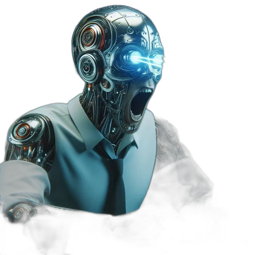 robot, mask, staff, concept art transparent PNG cut-out