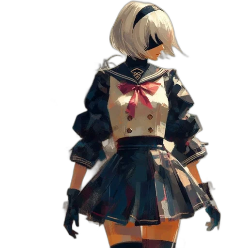 dress, jacket, robot, mask transparent PNG cut-out