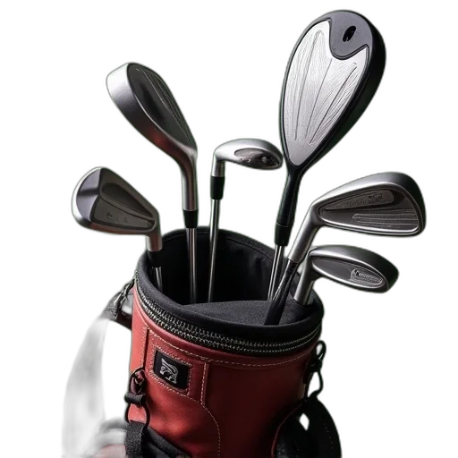 weapon, 3d render, photorealistic, golf transparent PNG cut-out