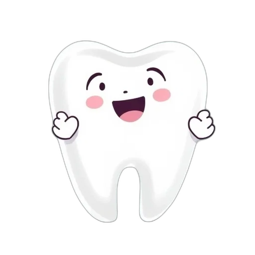 3d render, photorealistic, white, tooth transparent PNG cut-out