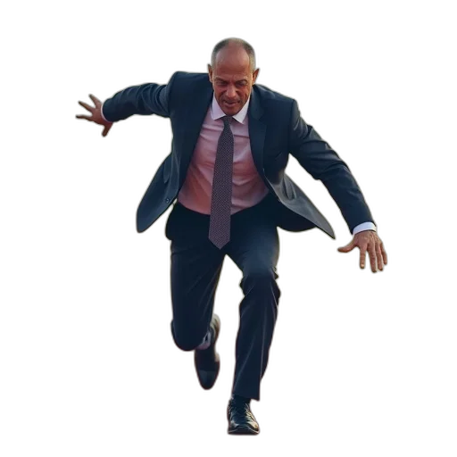 jacket, staff, creature, animal transparent PNG cut-out