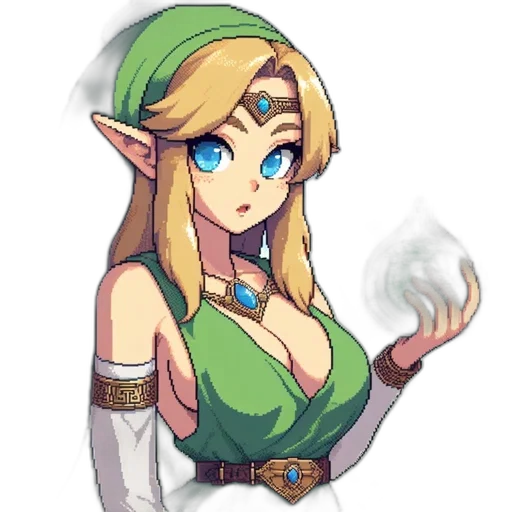 staff, dress, face, weapon transparent PNG cut-out