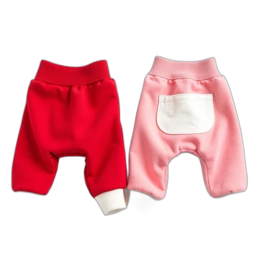 red, pair, pink, dog transparent PNG cut-out