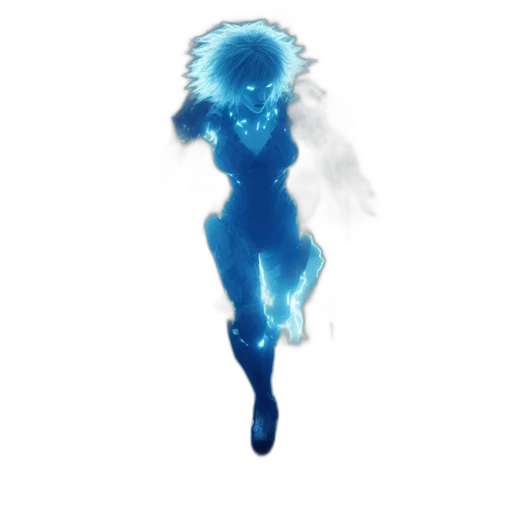 dress, dragon, hair, creature transparent PNG cut-out