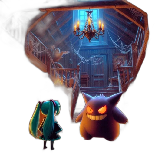 mask, hat, staff, furniture transparent PNG cut-out