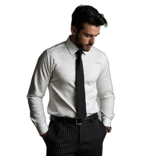 staff, jacket, photorealistic, 3d render transparent PNG cut-out