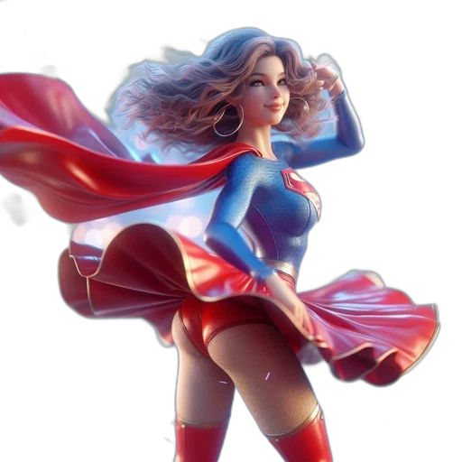 comic book art, concept art, 3d render, fantasy art transparent PNG cut-out