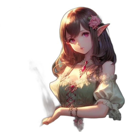 staff, dress, dragon, creature transparent PNG cut-out