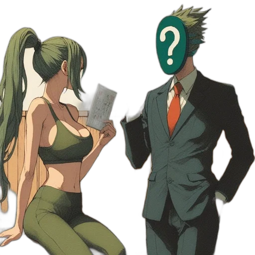 mask, concept art, anime, comic book art transparent PNG cut-out