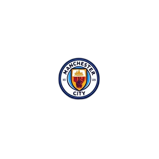 manchester, city, badge, blue transparent PNG cut-out