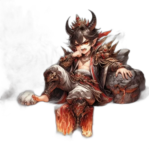 dragon, staff, concept art, fantasy art transparent PNG cut-out