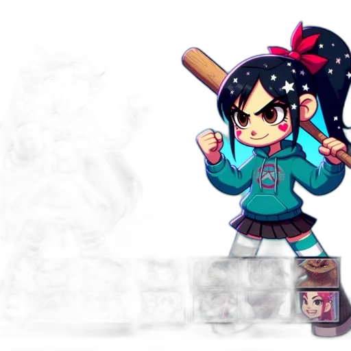 staff, pixel art, concept art, fantasy art transparent PNG cut-out