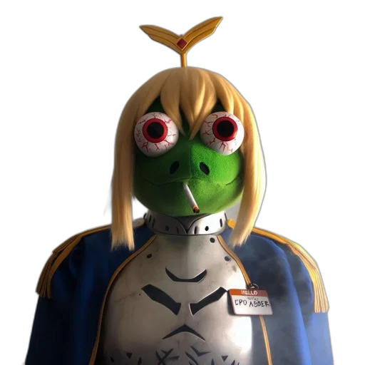 mask, robot, staff, creature transparent PNG cut-out