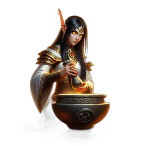 jewelry, staff, fantasy art, concept art transparent PNG cut-out